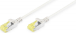 DIGITUS CAT 6A U/FTP Slim Patchkabel 1m grau