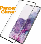 Kaitseklaas Samsung Galaxy S20, s&otilde;rmej&auml;ljetoega, &uuml;mbrises&otilde;bralik, kumera musta &auml;&auml;rega, PanzerGlass