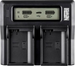 Newell akulaadija DC-LCD Two-channel NP-F/NP-FM