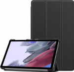 eSTUFF Galaxy Tab A7 Lite HOUSTON, Folio Case. Black PU leather