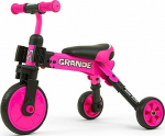 Milly Mally Tricycle Balance Bike 2w1 Grande Pink