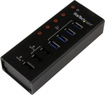 StarTech.com 4PT USB3 HUB PLUS 3 CHARGE PTS,