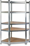 Humberg Standing corner bookcase 180x90x40cm HR-817