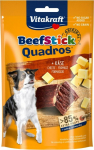 VITAKRAFT Beef Stick Quadros Cheese - dog treat - 70 g