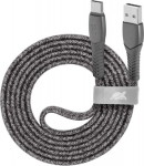 CABLE USB-C TO USB2.0 1.2M/GREY PS6102 GR12 RIVACASE