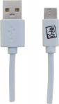 2GO USB Lade-/Datenkabel USB Type-C 3.1 100cm wei&szlig; PET-Box