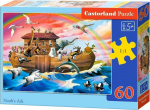 1565 Castorland Puzzle 60 element&oacute;w - Noah's ark (066186)