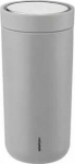 Stelton To Go Click Thermal Mug 0.4 l soft light grey