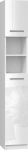 Topeshop MARBELA BIEL-POŁ bathroom storage cabinet White