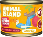 Animal Island Animal Island Chicken Salmon wet cat food 200g