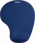 SAVIO Dark blue gel pad for the mouse, MP-01NB
