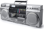 Muse Boombox M-380 GBS srebrny