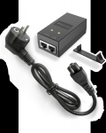 QuWireless Gigabit Passive PoE PSU 24V 1A , EU cord, wall mount