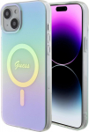 Guess IML Iridescent MagSafe Back Case for Apple iPhone 15 Plus