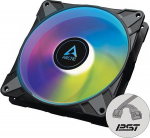 Arctic Cooling ARCTIC P14 PWM PST A-RGB Semi-Passive Case Fan, 4-pin, 140mm, Black