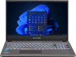 bluechip TRAVELline L15W17 Intel&reg; Core&trade; i5-1335U Processor / bis zu 4.60 GHz, Windows 11 Pro, 15.6" non-glare IPS Panel, 1920 x 1080, 16 GB DDR4, 500 GB NVME SSD, WLAN 802.11 ax, Bluetooth 5.3, Gigabit Ethernet, Intel&reg; Iris&reg; Xe Graphic, DVD&plusmn;RW, milit ...
