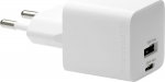 D. Bramante dbramante1928 recharge - Netzteil - 30 Watt - PD - 2 Ausgabeanschlussstellen (USB, USB-C)