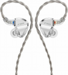 Headphones FiiO JH5 silver - Hybrid IEM 1x DD 4x BA