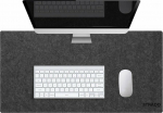 Strado Desk mat, mouse pad, large Strado 90x45 (Szara)