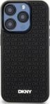 DKNY DKNY 3D Rubber Repeat Pattern - Case iPhone 15 Plus (czarny)