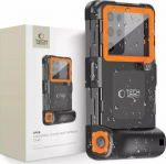 Tech Protect IPX8 UNIVERSAL DIVING WATERPROOF CASE BLACK/ORANGE