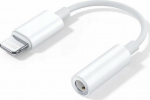 Adapter USB Apple Lightning - Jack 3.5mm White (CHS-1001)