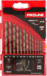 Pro-Line Drill DRILLS DO HSSCO METAL DIN338 SZLIF.13SZT(1.5-6.5MM)PROLINE