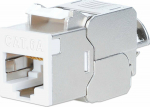 INTELLINET Cat6a 10G STP Keystone module white