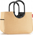 Reisenthel Loopshopper L frame raffia black