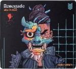 A4Tech Bloody BP45 RENEGADE Midnight (45/40/0.5) - gaming pad | do optical and laser mice | Non-slip | overprint RENEGADE | 450 x 400 x 5 mm