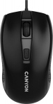 CANYON Wired Mouse M-4 Czarna