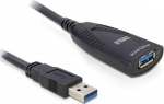 DELOCK USB3.0 Verl. A -> A St/Bu 5.00m aktiv