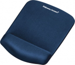 Fellowes Mouse pad wrist rest PlushTouch blue