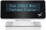 Star Micronics CUSTOMER DISPLAY SCD222U WHITE, ONLY FOR USE WITH MPOP