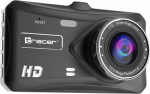Tracer 4TS FHD Crux - 1920x1080 30fps o width 140 degrees | Rear camera 640x480 60 degrees | Touchscreen IPS 4" | G-sensor | Parking mode | motion