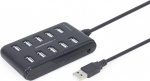 I/O HUB USB2 10PORT/UHB-U2P10P-01 GEMBIRD