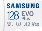 MEMORY MICRO SDXC EVO+ 128GB/V30 W/A MB-MC128SA/EU SAMSUNG
