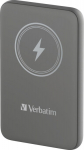 Verbatim Charge&acute;n&acute;Go Magnetic Wireless Power Bank 10000 Grey