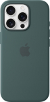 Apple MYYR3ZM/A iPhone 16 Pro Silicone Case with MagSafe, Lake Green, white