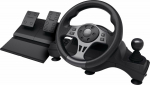 Trust GXT 289 Movi Black USB Steering wheel + Pedals Nintendo Switch, PlayStation 4, Xbox One S, Xbox One X, Xbox Series S, Xbox Series X