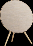 Bang & Olufsen Beosound A9 5th Gen Speaker Gold Tone (Back Sand/Cover Golden/Legs White Oak)