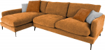 Corner sofa DAISY LC, brown