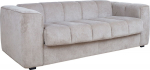 Sofa bed STELLA with spring mattress, beige