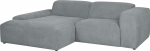 Corner sofa LEHTE left corner, grey