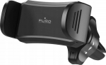 Smartphone holder Puro Spring 2 on the air supply grille - czarny