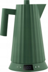 Alessi Plisse Water Kettle green with temperature control