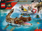 LEGO Jurassic World 76974 Boat Mission and Mosasaur Model