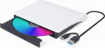 DVD RW USB3/USB-C 8X EXT RTL/DVD-USB-031-BW GEMBIRD