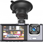 DVR JR XO wideorejestrator XJ03 front back FullHD