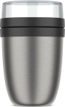Mepal Thermo-Lunchpot Ellipse Stl.Steel Nordic Black 500+200ml
